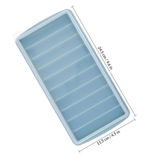 Molde para Cubos de Hielo de Silicón con Tapa miniatura 2