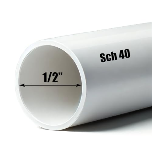 1/2 Inch Schedule 40 PVC Pipe