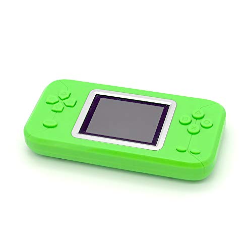 DREAMHAX Candy Color Game Pad with 246 Retro Games Pocket Hand-held Game Console with Color Screen Classic Retro Video Games Console (Green)