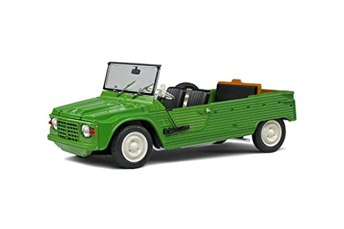 Solido 421182010 Citroen Mehari MK1 Aucun Model car, Green Montana, 1/18ème