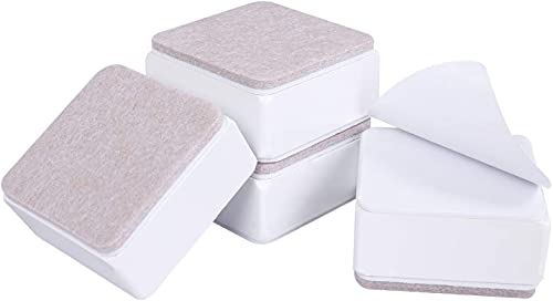 Risers de lit en acier carbone 20000 lb supports auto-adhésifs