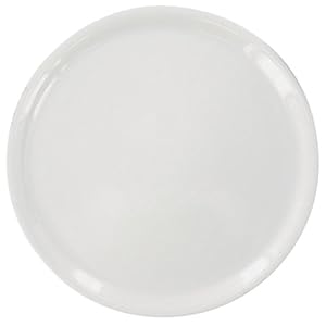 Saturnia White Porcelain Pizza Plate 12″ – 1 Case of 6 Plates