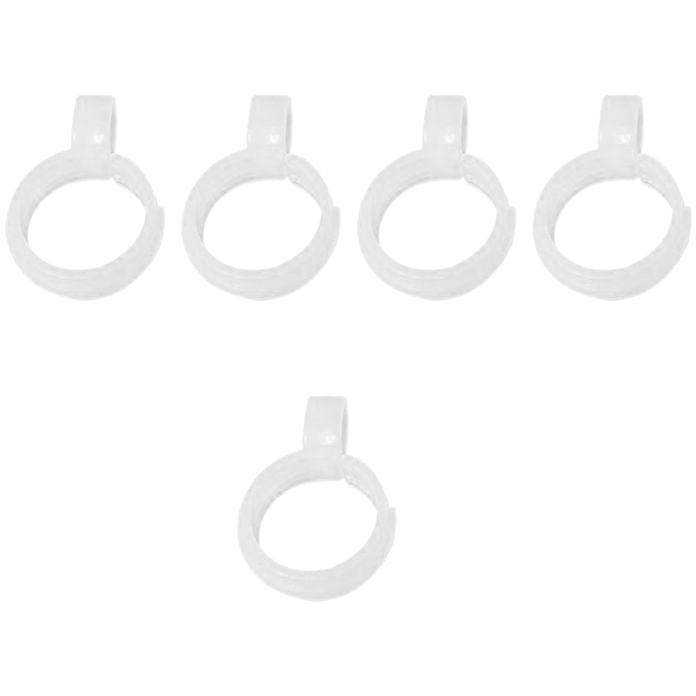 NUOBESTY Cross-Stitch Roll Clip 5Pcs Embroidery Fabric Holder Clamps Portable Needlework Sewing Accessories for Stitching Craft Projects