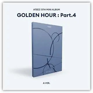 ATEEZ - 13th MINI ALBUM [ GOLDEN HOUR : Part.4 ] 韓国盤 (A VER.)