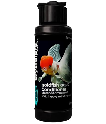 Crystalpro Goldfish Water Conditioner Treats 660 Gallons - Concentrated Goldfish