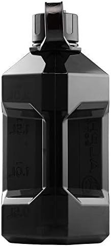 Alpha Bottle XXL - 2.4 Litre Water Jug/Gym Bottle - BPA Free Ideal For Gym, Dieting, Bodybuilding, Outdoor Sports, Hiking & Office, Half Gallon - Made in the UK 100% Food safe materials