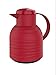 Produktbild Emsa Samba Wave Isolierkanne | Quick-Press Kunststoff | Glas-Isolierkolben | Kaffeekanne: 12h heiß/24h kalt | 100% dicht | rot opak | 1,0 Liter