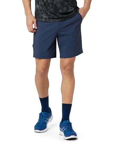 Image of Skechers Men Gostretch Ultra 7 Inch Black Charcoal Shorts