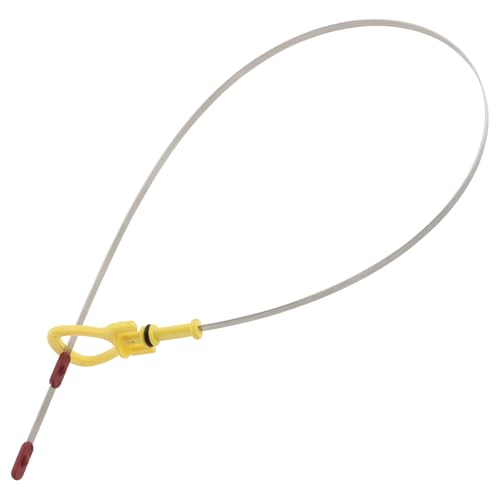 YINETTECH Varilla de medición de aceite de motor de vehículo de 673 mm compatible con Mercedes Clase E Clase C GLK SLC SLK 48378, 8001038, 408917 Piezas de motor de varilla de medición del motor