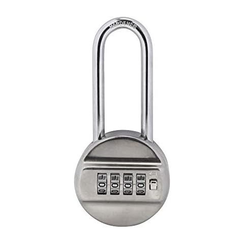 Vault Locks Resettable Set-Your-Own Combination Padlock 2-3/4-inch Shackle Cover