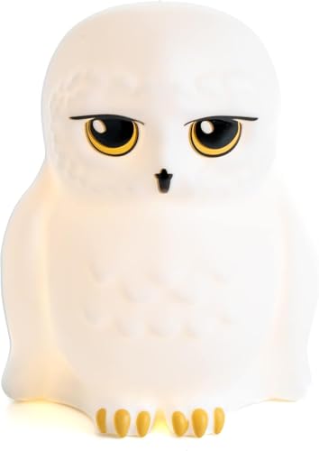 Image of Paladone Harry Potter Hedwig Night Light – Officially Licensed Harry Potter Decor Gift, Bedroom Portable Mood Light for Kids, Battery Powered | Hedwig Character Design • Soft Ambient Glow For Bedrooms • Portable Battery Powered Light