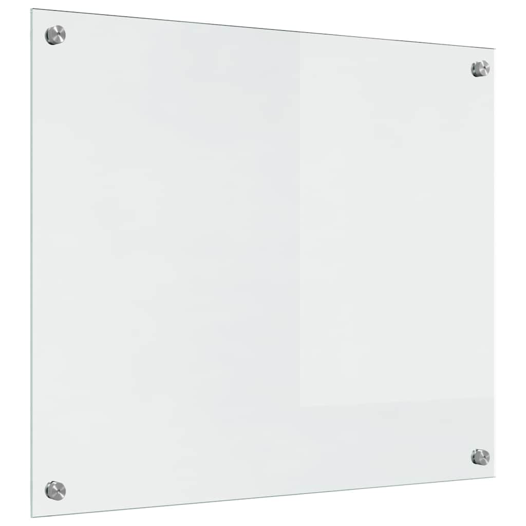 Solivagant Küchenrückwand 2 pcs Transparent 70 x 60 cm Gehärtetes Glas, Küche Esszimmer,Küchenhelfer -utensilien, 18.5 kg-3415532