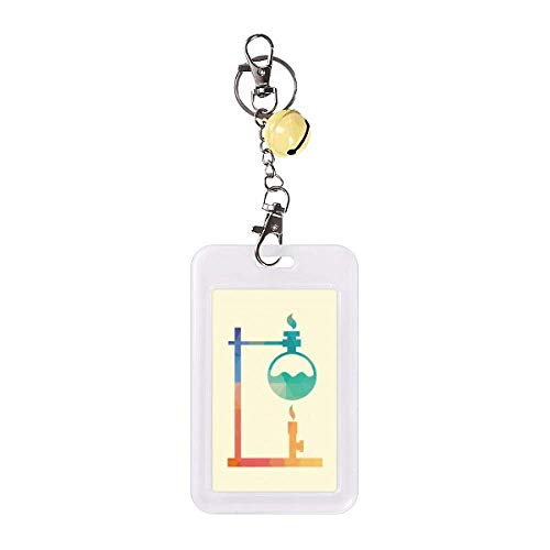 Flasque chauffante à fond rond de chimie et protection de carte cloche jaune