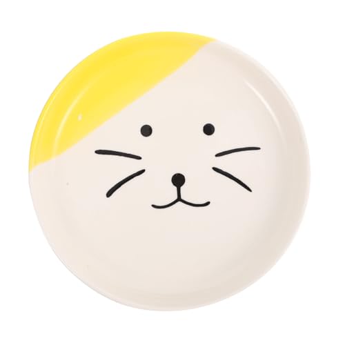 Healifty 製猫用フードボウル おしゃれなデザイン 滑らかな表面でお手入れ簡単 満足感をもたらす大口径