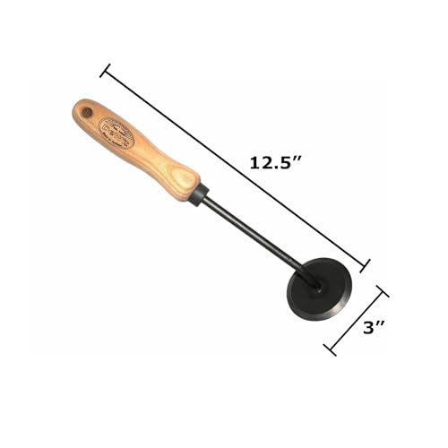 Tierra Garden - DeWit Garden Disc Weeder con Mango Corto miniatura 2