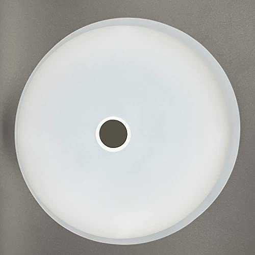 Hole Saw Dust Bowl, Drill Dust Bowl, Overhead Drilling Dust Cover, Dust Collector For Installing Recessed Ceiling Lights And Other Drilling Works -Not Including Hole Saw And Drill Driver (White) #TOP2