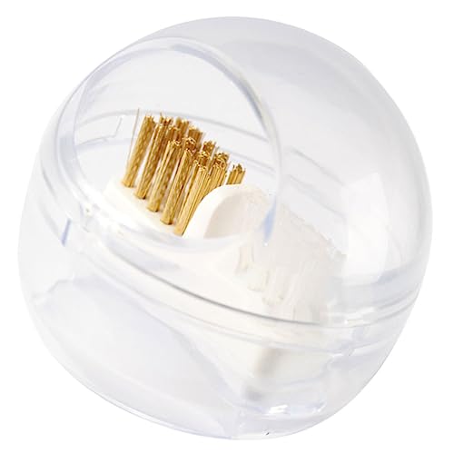 Beatifufu 1 Set Nail Drill Bits Cleaning Brush with Storage Box Essential Tool for Electric Nail Drill Maintenance Includes Dual Wire for Effective Cleaning of Nail Drill Bits
