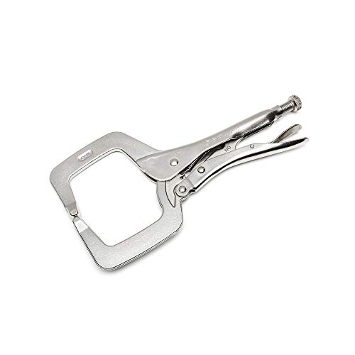 SATA ST71601SC 27,9 cm C-Klemmen-Arretierzange mit regulären Spitzen, vernickeltem Stahlkörper und schmalem Profil für enge Bereiche SATA ST71601SC 27,9 cm C-Klemmen-Arretierzange mit regulären Spitzen, vernickeltem Stahlkörper und schmalem Profil für enge Bereiche