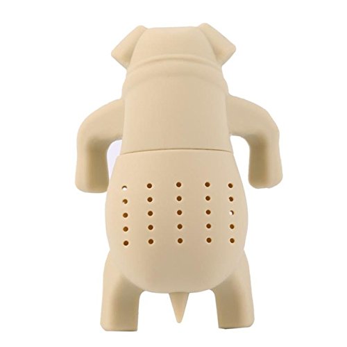 Cute Lap Dog Tea Strainer Interesting Life Partner Mr Teapot Silicone Tea Infuser Filter Teapot