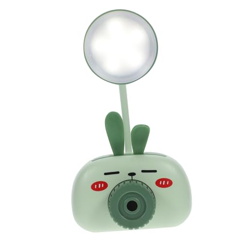 EXCEART 1 Pieza Pequeña lámpara de mesa de conejo flexo escritorio lampara escritorio mini luz de escritorio LED mini luz de noche pequeña lámpara de dormitorio el plastico