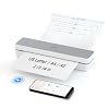 iDPRT Portable Thermal Printer for Home Use,Wireless Bluetooth Inkless Printer for Travel Support 8.5 X 11 US Letter& A4&A5 Thermal Paper, Compatible with Android and iOS Phone&Laptop