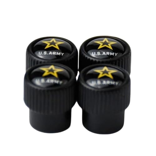 US Army Emblem Tire Valve Caps