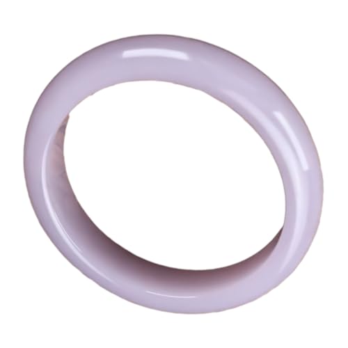 Bracelet jonc en jade violet clair pour femme : rompez la monotonie avec un bijou rétro unique
