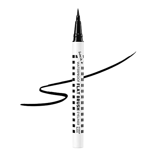 Delineador L.O.C.K. color negro impermeable con pincel dual miniatura 1