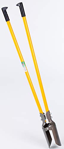 Preisvergleich Produktbild Rekord Handbagger mit Fiberglasstiel Größe 2, Doppelspaten, Erdlochausheber