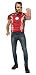 Rubie's Costume Co Men's Avengers 2 Age Of Ultron Adult Iron Man Mark 43 Muscle Chest Costume Top and Mask, Multi, Standard