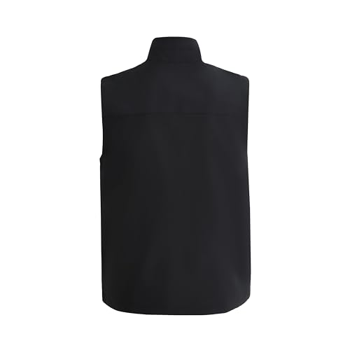Men's Lightweight Fleece Vest Softshell Reversible Sleeveless Waterproof Jacket for Travel and Golf2