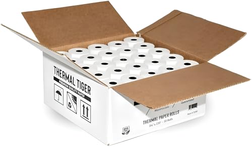 Thermal Tiger Thermal Receipt Paper, 3-1/8