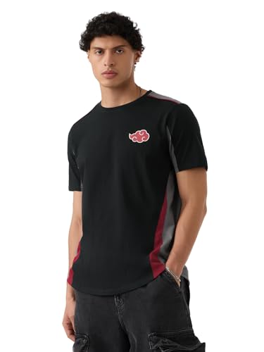 The Souled Store Naruto Akatsuki Black T-Shirt - Image 2