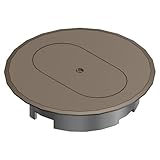 Thomas & Betts E97DSB DUPLEX RECEP FLR BOX CVR-