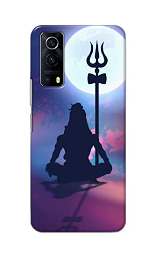 Image of Printed Hard Back Cover Case for Vivo Y53S | Vivo IQOO Z3 Back Cover (Lord Shiva) -1302