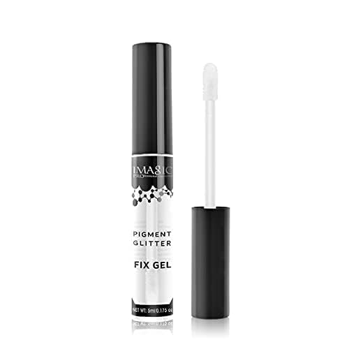 PROfessional FIX GEL, for eyeshadow pigment or glitter powder fix gel, Two Way Gel 5ml