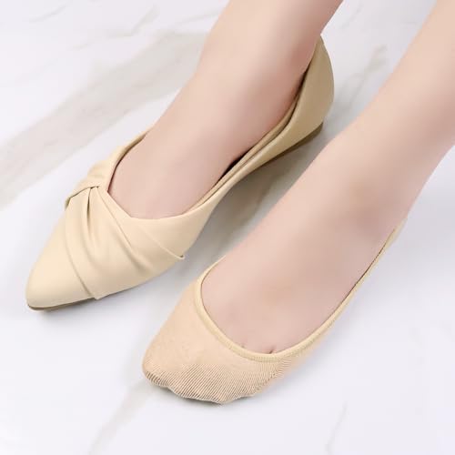 No Show Socks Womens 4 Pairs Ultra Low Cut Liners Non Slip Footies for Flats Boat Summer2