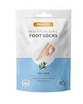 Profoot Moisturising Foot Socks, Intensive Repair Treatment for Dry Cracked Heels, Hydrating Foot Mask with Vitamin E and Tea Tree to Soften and Smooth Skin