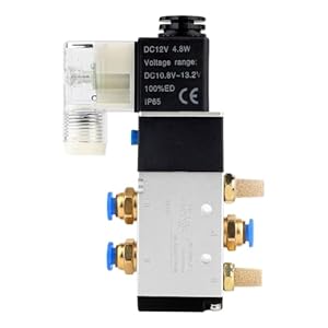 EXLECO 12V DC Pneumatisches Magnetventil 93681