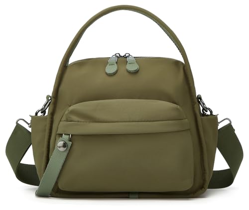 Casual Nylon Front Pocket Handbag Lightweight Large Capacity Cross Body