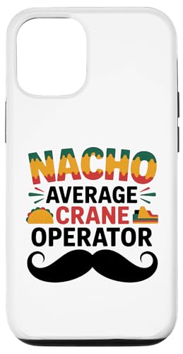 Nacho Average Crane Operator Sombrero Beard Cinco de Mayo �X�}�z�P�[�X iPhone 12/12 Pro �p