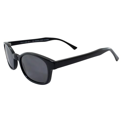 Pacific Coast Original KD's Biker Sunglasses with Smoke Lenses
