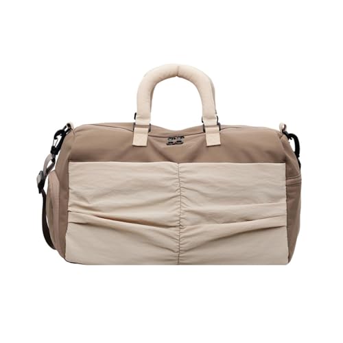 Sac de sport Oxford kaki pour le voyage et le fitness avec séparation sec humide
