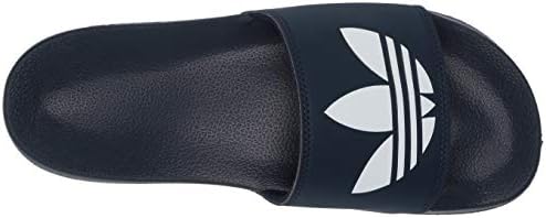 adidas Originals Men's Adilette Lite Slide, Collegiate Navy/White/Collegiate Navy, 13 | Image 4