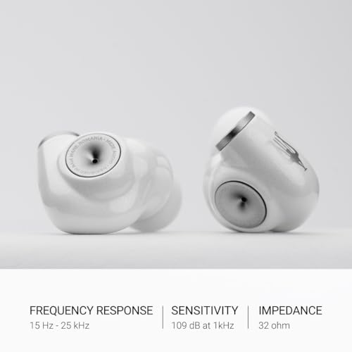 Image of MEZE AUDIO ALBA | Wired Earbuds in-Ear Monitor Headphones for Audiophiles | USB-C Adapter Included | Smartphone Compatible | Noise Isolating | Ergonomic Metal Chassis