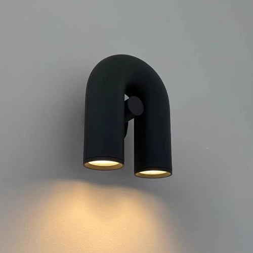 Lámparas de Pared, Aplique LED en Forma de U de 90° para iluminación del hogar, 3000K/4000K/6000K, lámpara de Pared de 7 W para Restaurante y exposición.