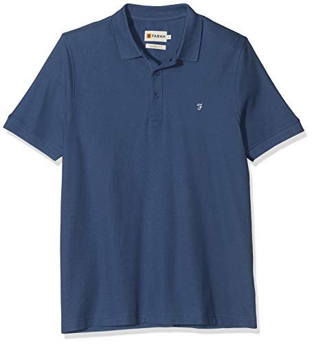 Farah Classic Cove Polo, Blu (Night Sky 978), M Uomo