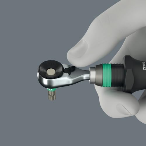 Wera 05003662001 8011 Zyklop Mini 4 Bit-Ratsche, 1/4", 1/4" x 50 mm – Ansicht 6