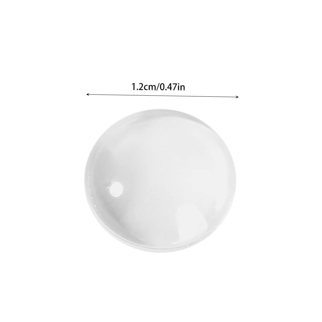 minkissy 300piezas Perlas De Transparente Para Exhibición De Esmalte De Uñas Tarjetas De Color Para Salones De Belleza