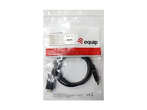Equip Displayport Male to Hdmi Male Cable 2 M, Black, 119390, único - Image 4